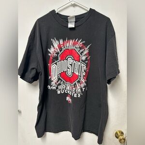 Vintage Ohio State Burst T Shirt Y2k Dynasty Brand Sz 2x